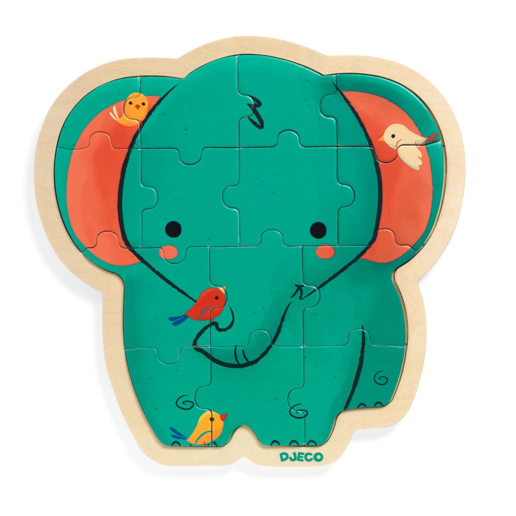 Djeco - Puzzle Elefante
