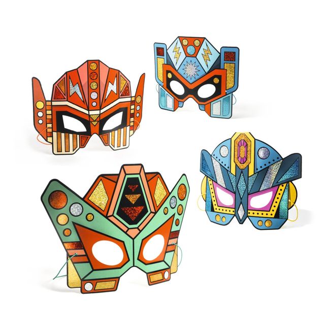 DIY - Mosaïques & Stickers  Robots