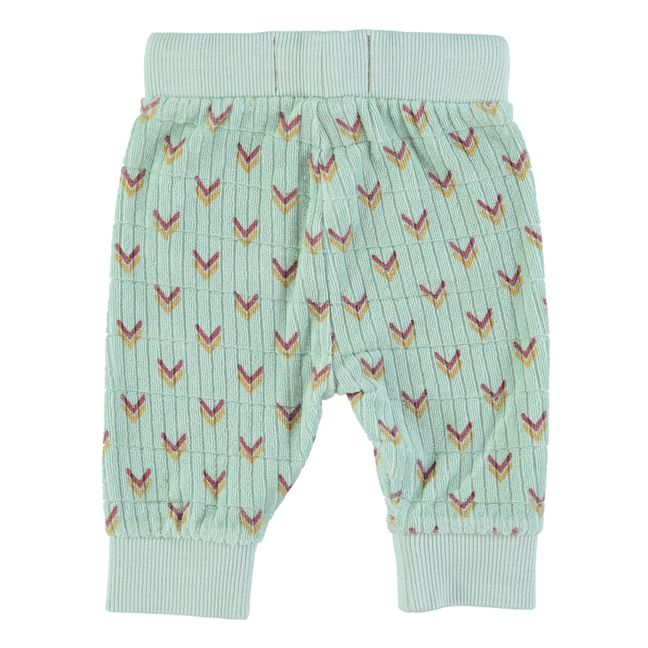 Jogger Eponge Bio Flèche | Green water