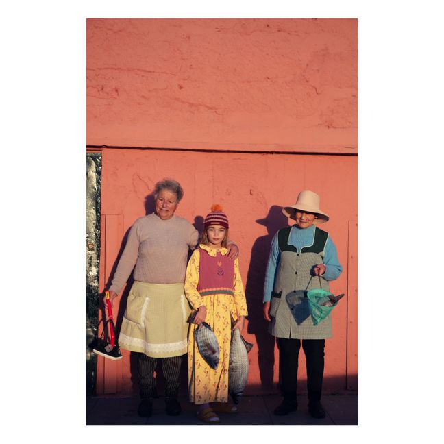 Robe Velours Côtelé Poisson | Jaune