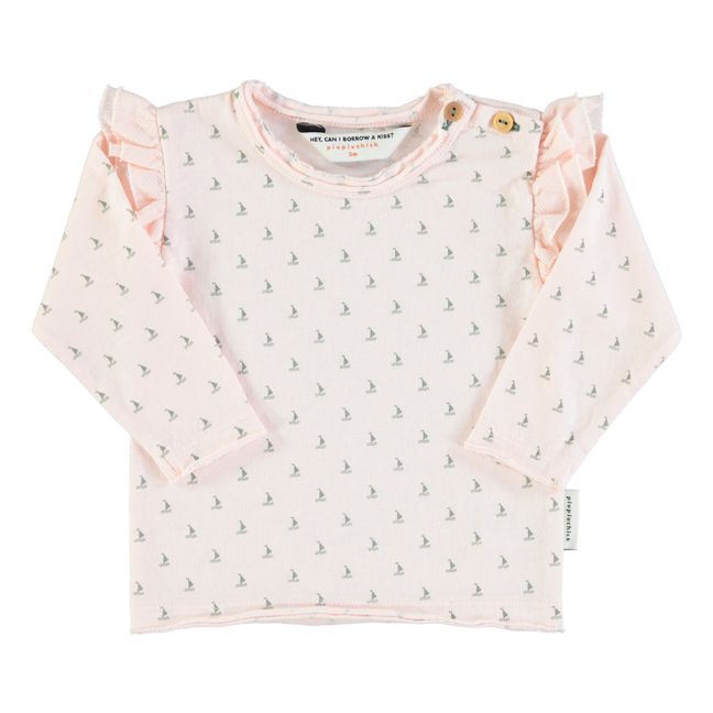 Boat T-Shirt | Pale pink