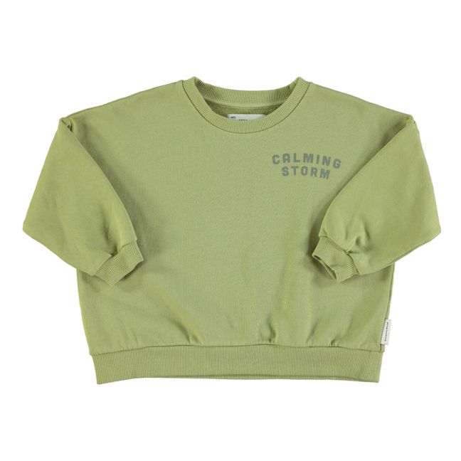 Calming Storm Organic Cotton Sweatshirt | Sage