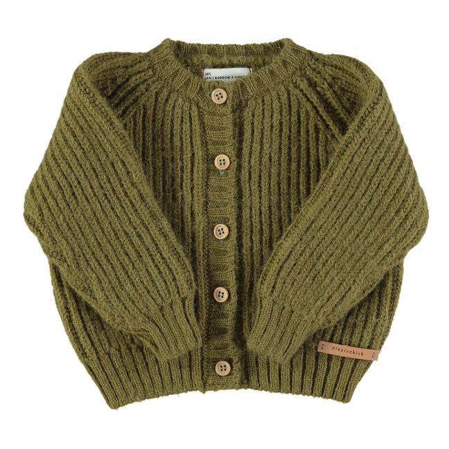 Cardigan Baby | Olive green