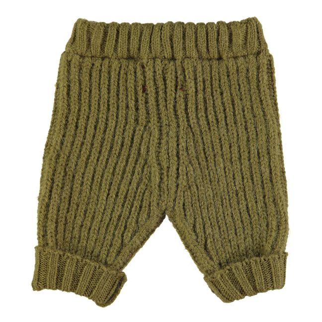Leggings Maille Baby | Olive green