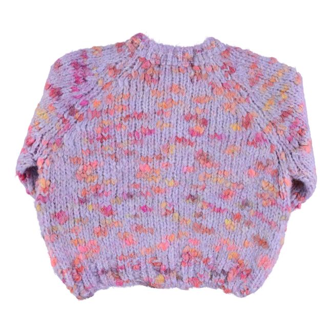 Multicolored Cardigan | Lilac