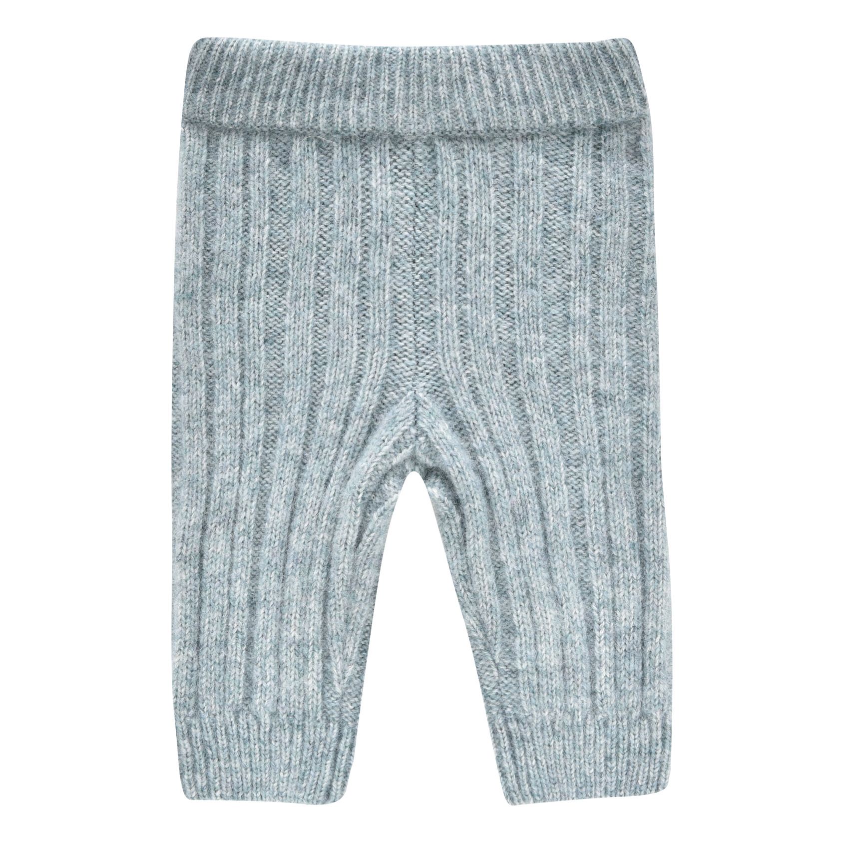 Grey Cable Knit Leggings
