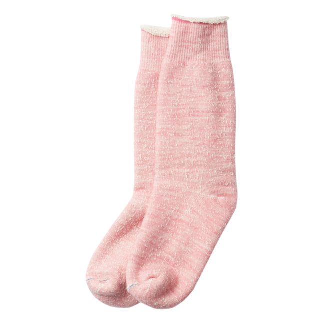 Chaussettes Double Face | Pink