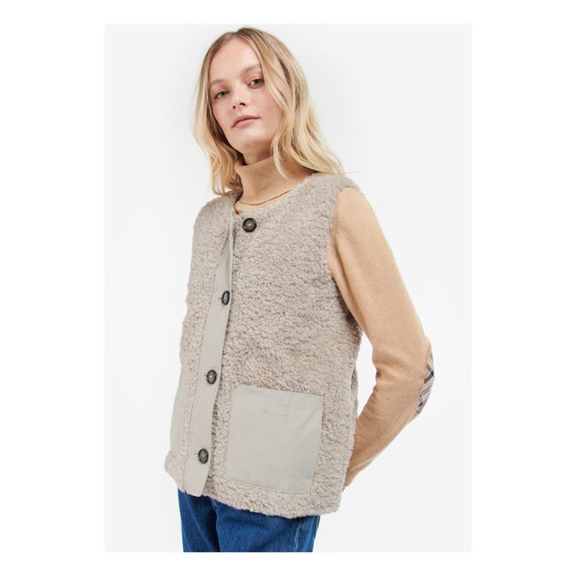 Chaqueta sin mangas Kintra | Crudo