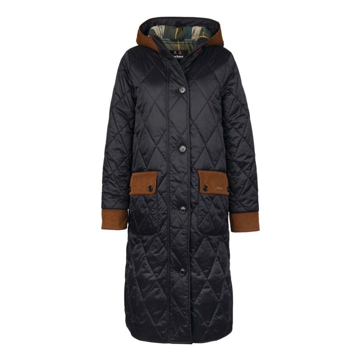 Mickley Quilted Parka | Black