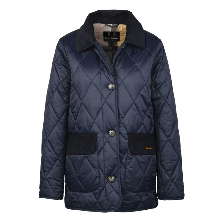 Barbour azul discount marino