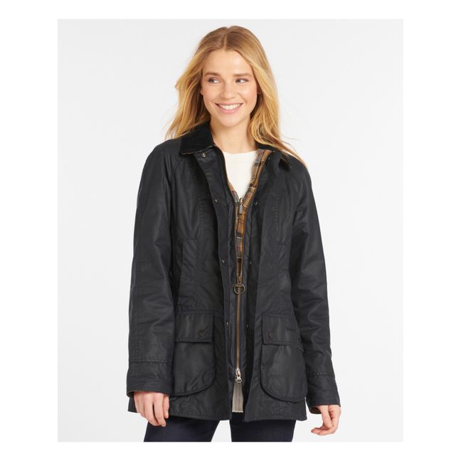 Chaqueta encerada Beadnell | Azul Marino