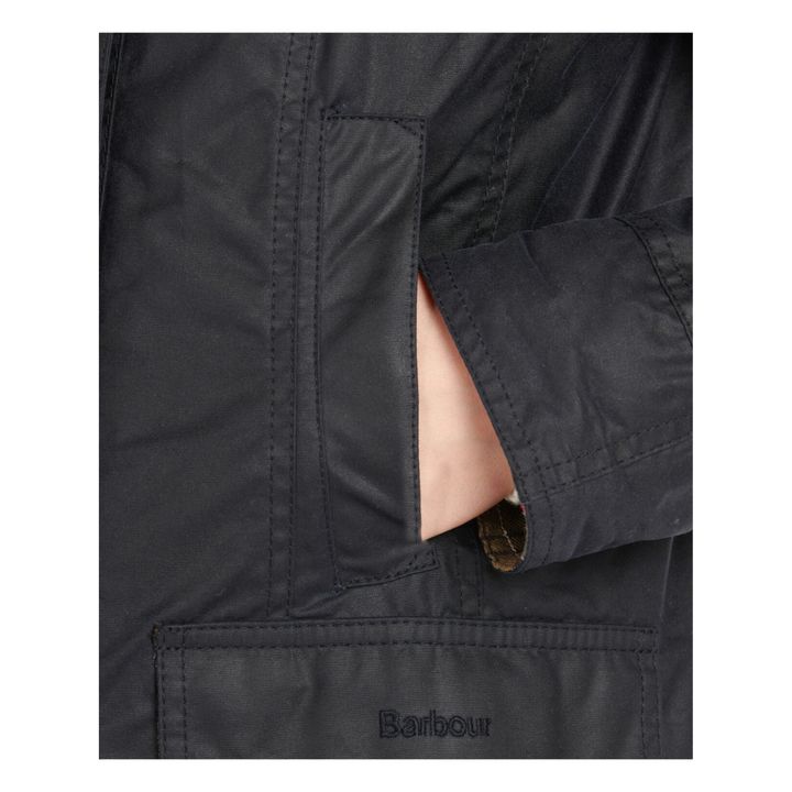 Barbour - Chaqueta encerada Beadnell - Azul Marino