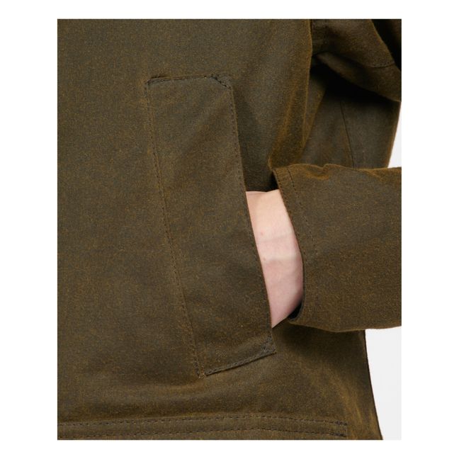 Chaqueta encerada Acorn | Verde Kaki
