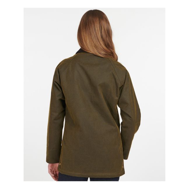 Chaqueta encerada Acorn | Verde Kaki