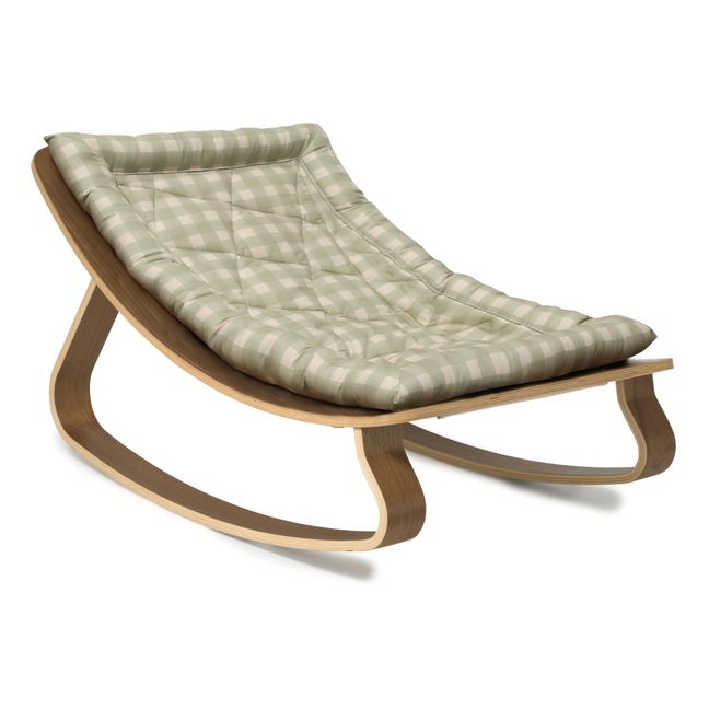 Transat Levo noyer - Charlie Crane x MUES Design | Gris vert