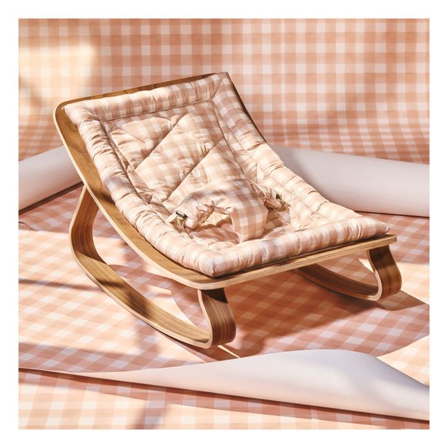 Levo walnut deckchair - Charlie Crane x MUES Design | Nude