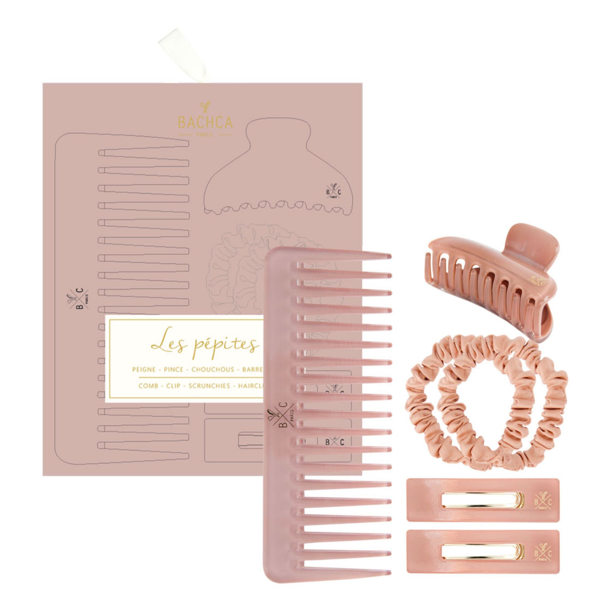 Pinces Guiches Rose Gold - Bachca