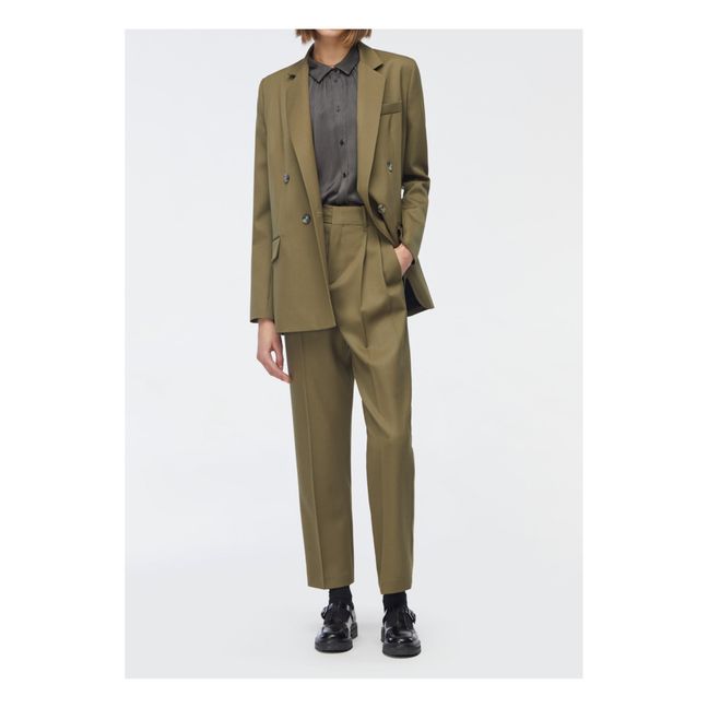 Chaqueta de lana Dorset | Marrón