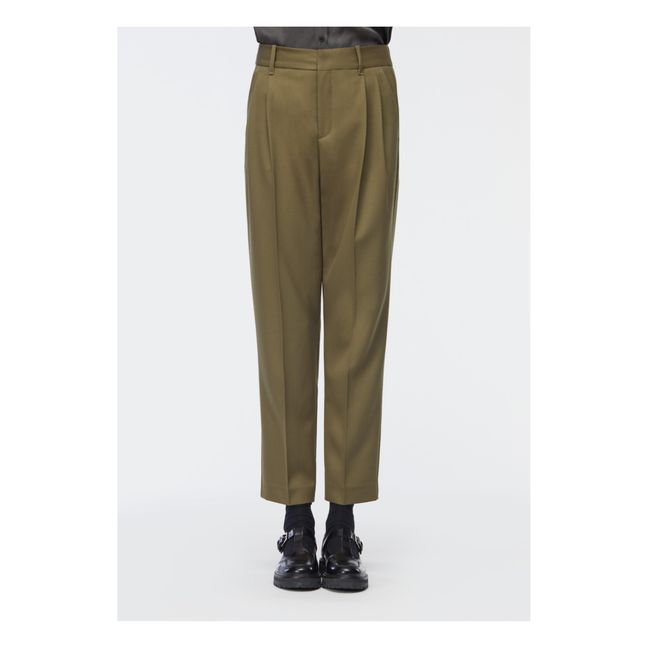 Pantalones Steven de lana | Marrón