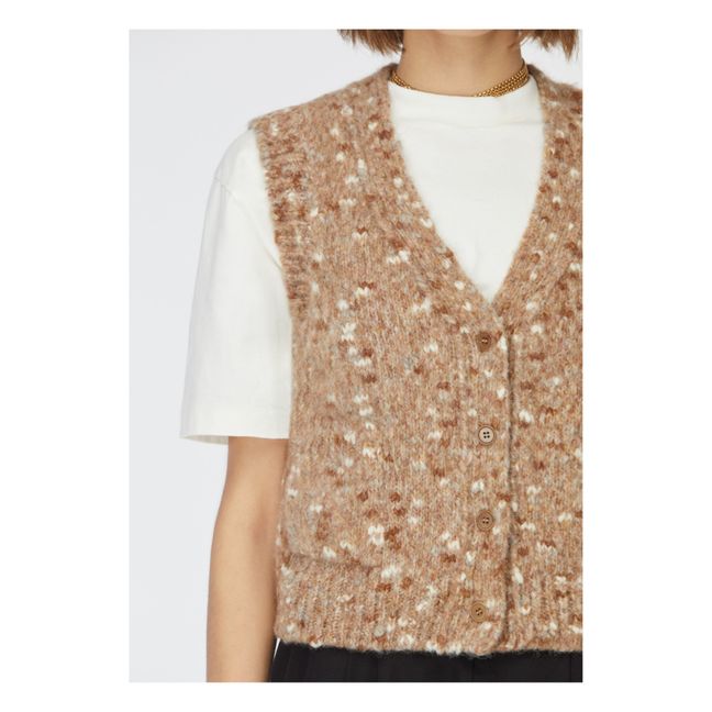 Chaqueta sin mangas Pikes Alpaca | Marrón