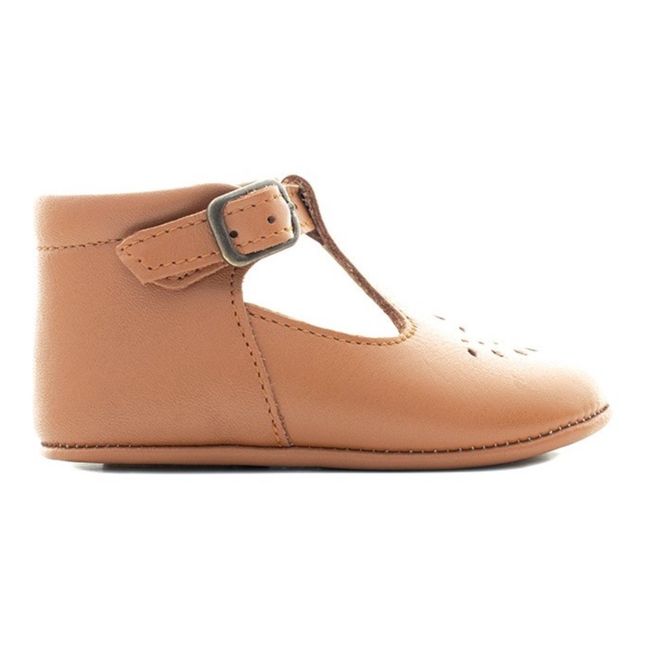 Pantofole T-Bar Minimilton | Camel
