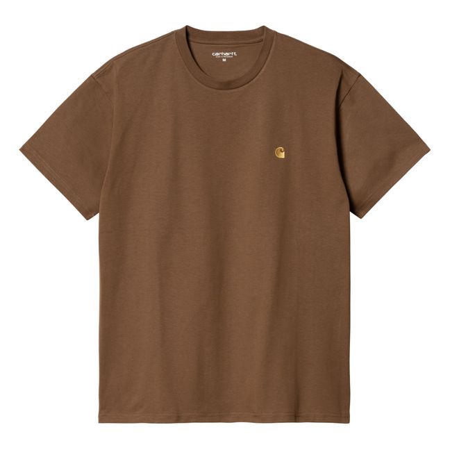 Chase Cotton T-Shirt | Chocolate