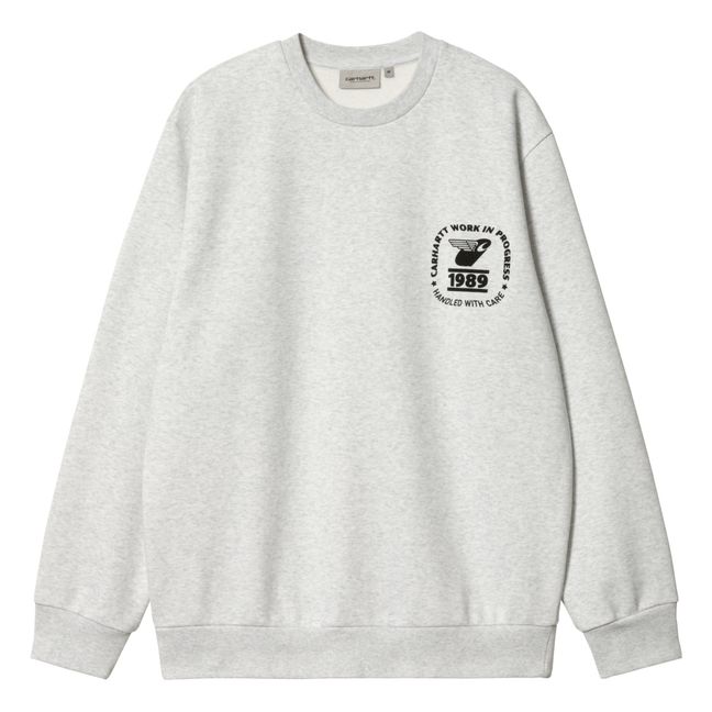 Sweat Stamp State | Gris chiné