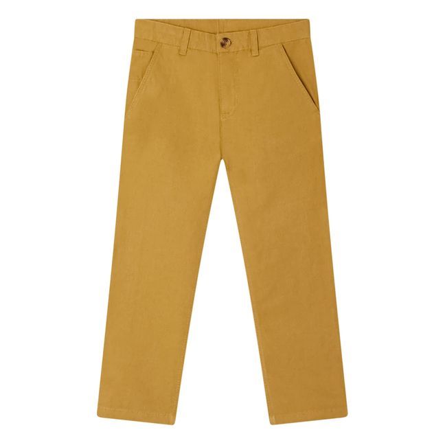 Darcy Linen Pants | Ocre