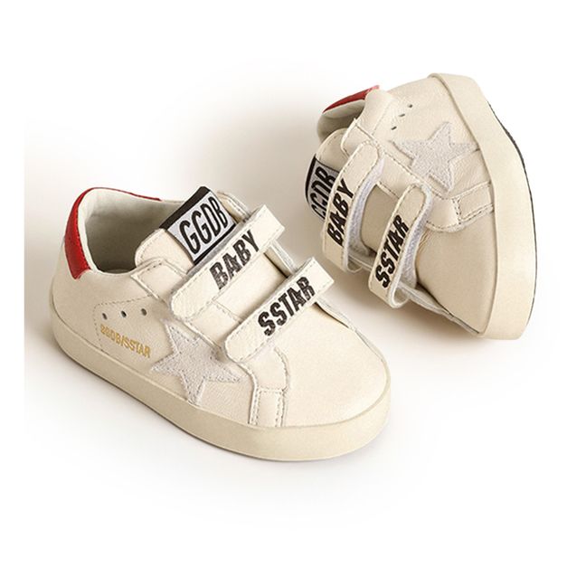 Sneakers mit Klettverschluss Baby School | Rot