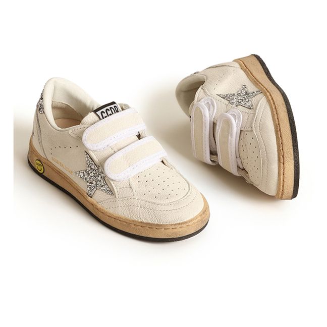 Baskets Scratchs Ballstar Paillettes | Argenté