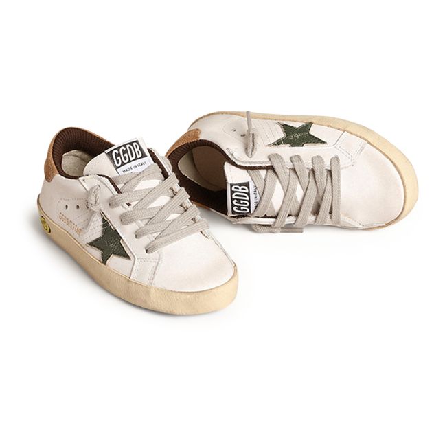 Super-Star Lace-up Sneakers | Brown