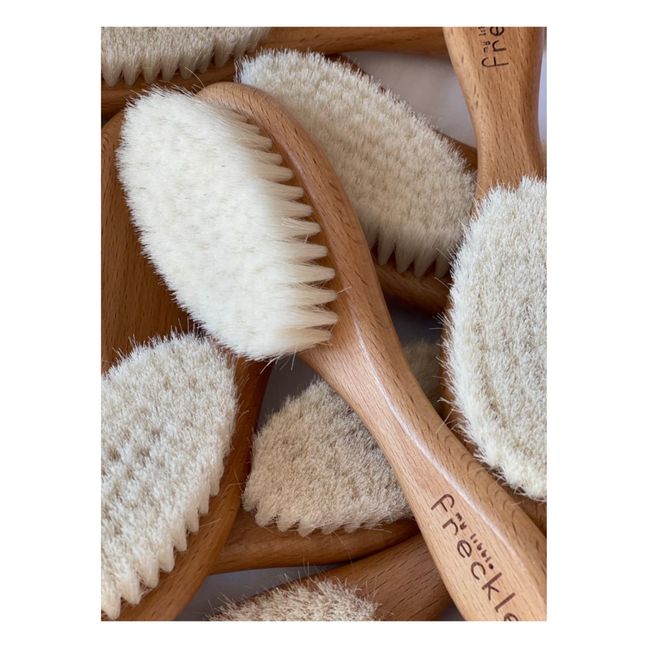 Set Haarbürste + Kamm + Beuteltasche Sherpa | Beige