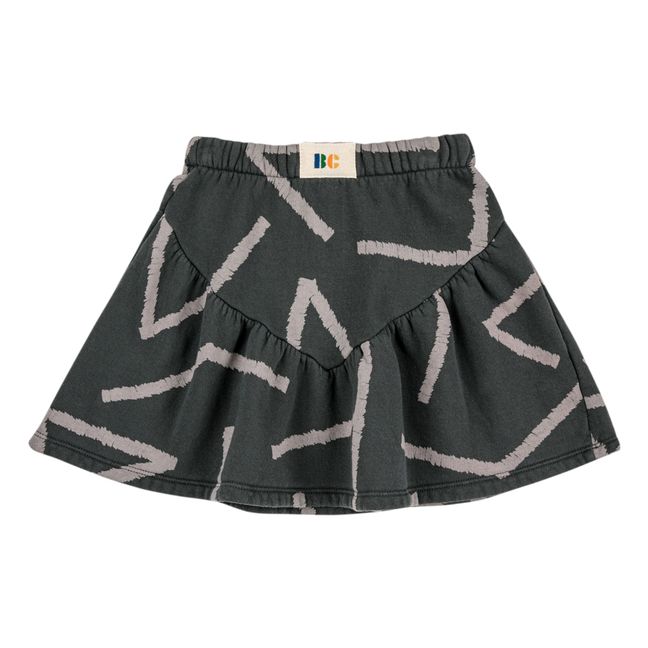 Gonna in pile biologico Linee | Grigio antracite