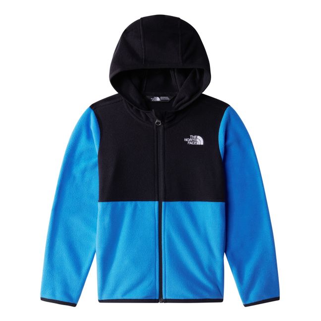 Glacier Fleece Hooded Jacket | Azure blue