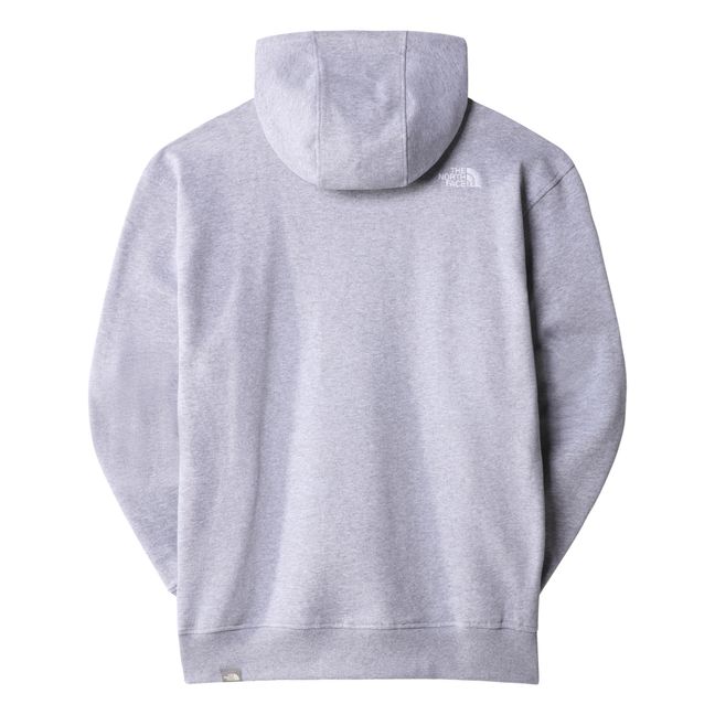 Felpa con cappuccio Essential | Grigio chiné