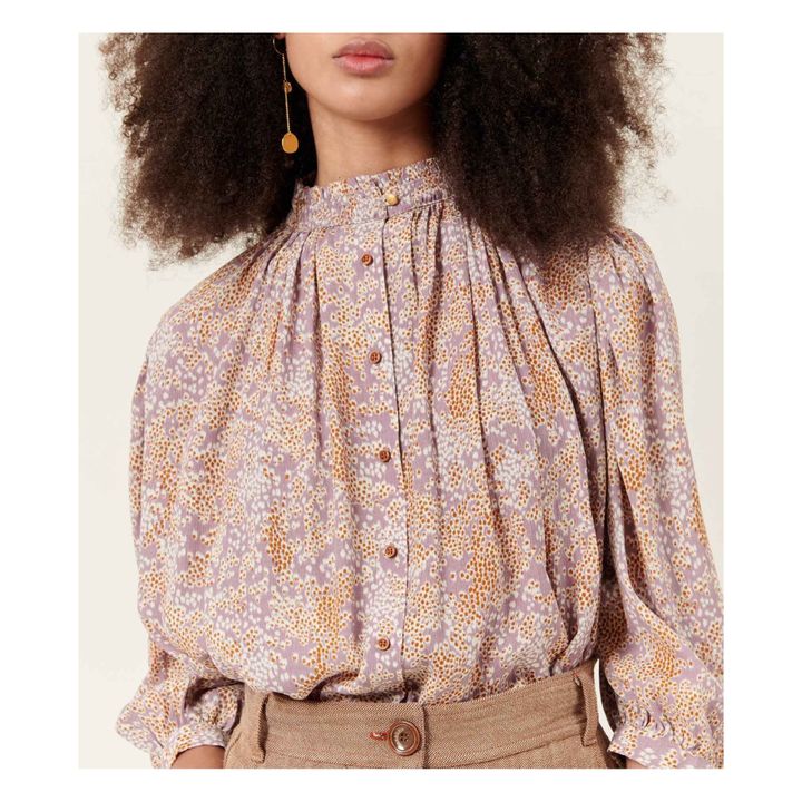 Lylla blouse | Purple- Product image n°1