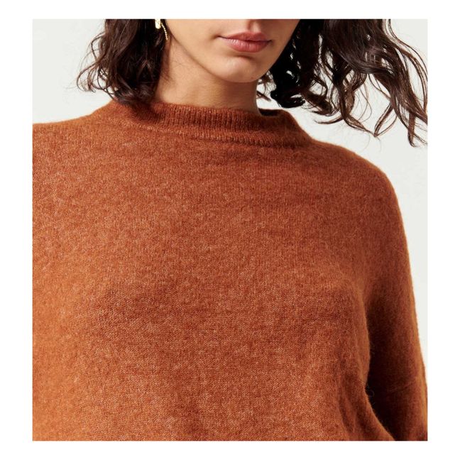 Pull Oversize Kunlun Laine et Alpaga | Cobre