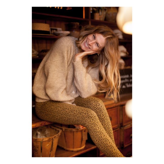 Legging Coton Léopard Mika - Collection Femme  | Bronce