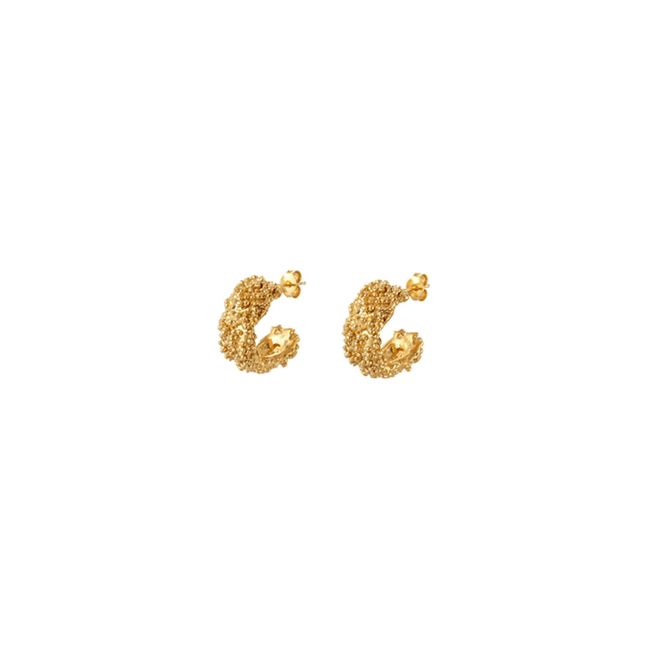 The Rocky Road Earrings | Gold