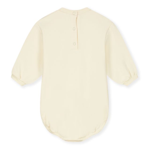 Pagliaccetto in cotone organico | Ecru