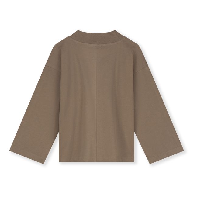 T-Shirt Coton Bio | Taupe