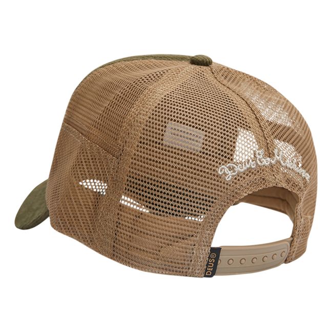 Casquette Shield Cord Trucker | Olive
