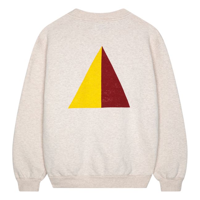 Triangle Sweatshirt - Adult Collection  | Ecru