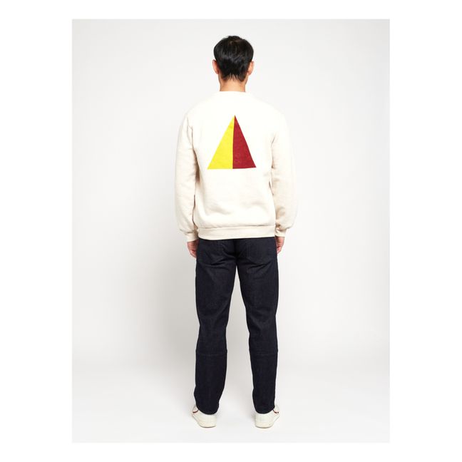 Sudadera Triangle - Colección Adulto  | Crudo