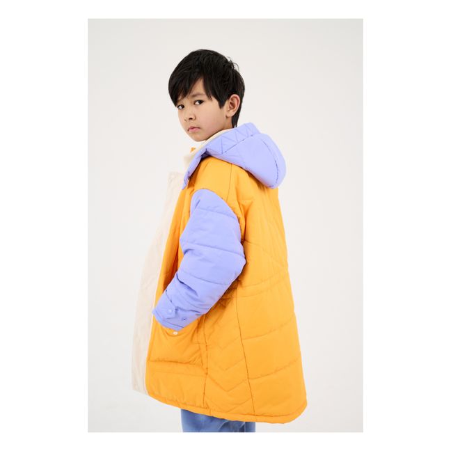 Giacca Puffer riciclata | Arancione