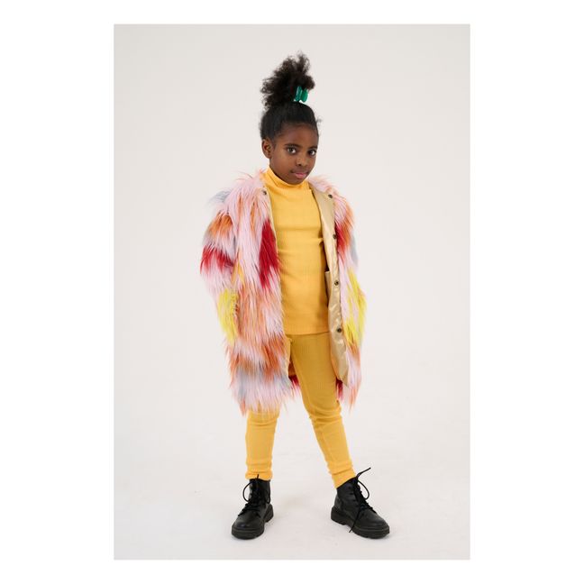 Leggings, in cotone biologico | Giallo