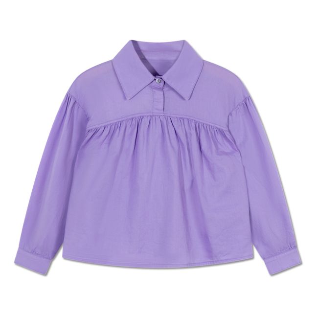 Blouse Coton Bio | Violet