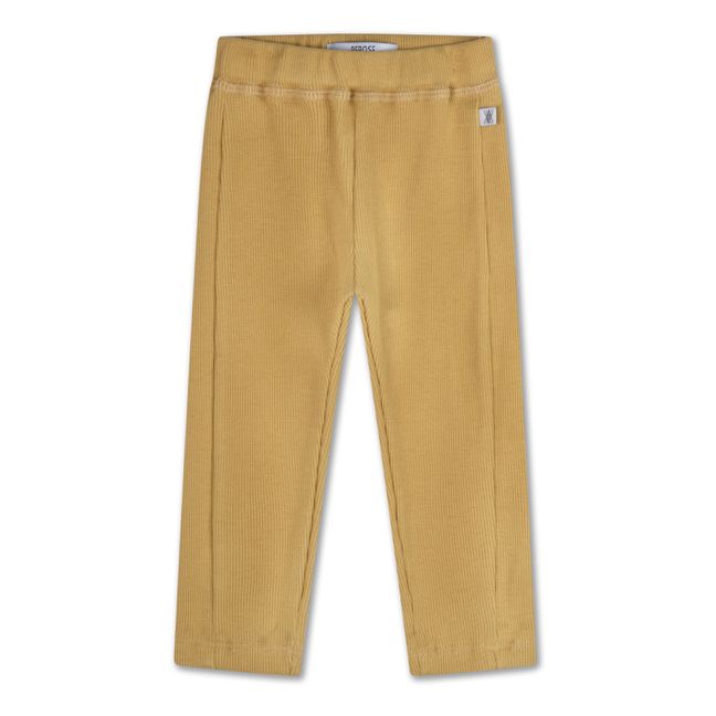 Pantalon Droit Coton Bio | Doré