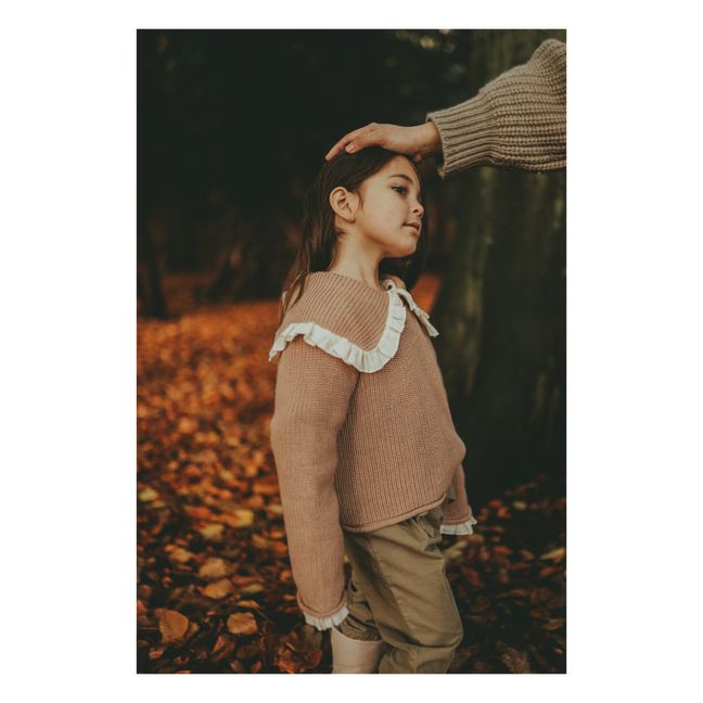 Pull Col Claudine Lola | Taupe