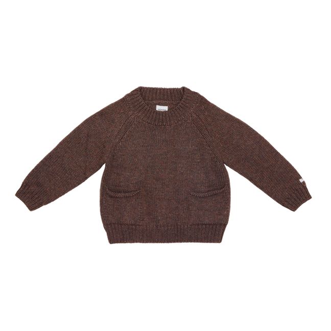 Pull Laine Louc | Marron